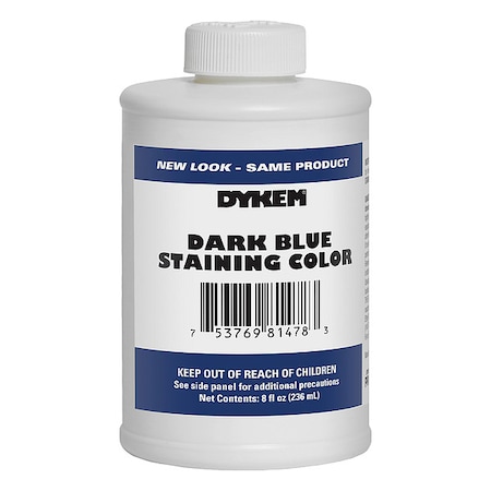 Opaque Staining Color, 8 oz, Dark Blue MPN:81478
