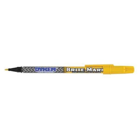 Brite-Mark Fine Line Paint Marker-Yellow MPN:41006