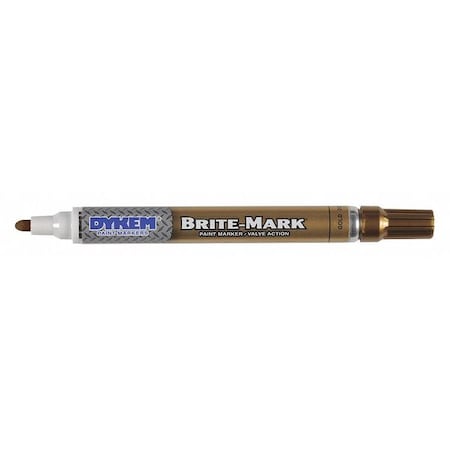 Brite-Mark Paint Pen Medium Tip Gold MPN:84051