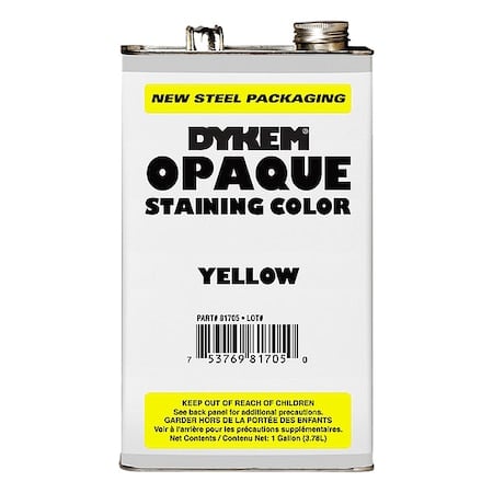 Yellow Lead Free Stain 1GALLON MPN:81705