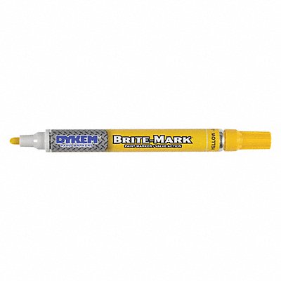 D6091 Paint Marker Permanent Yellow MPN:84004