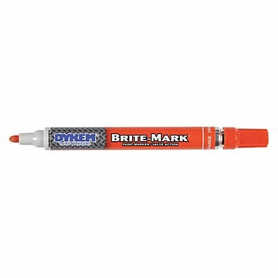 D6091 Paint Marker Permanent Orange MPN:84005