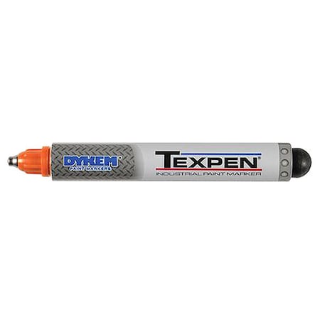 Industrial Marker, Medium Tip, Orange Color Family, Ink MPN:16103