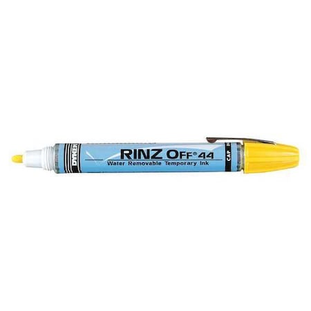 Paint Marker, Medium Tip, Yellow Color Family, Ink MPN:44757