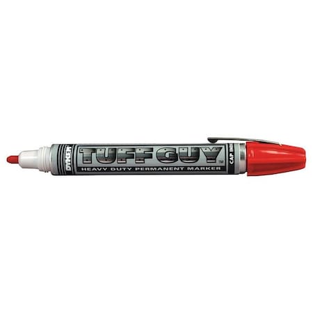 Industrial Marker, Medium Tip, Red Color Family, Ink MPN:44819