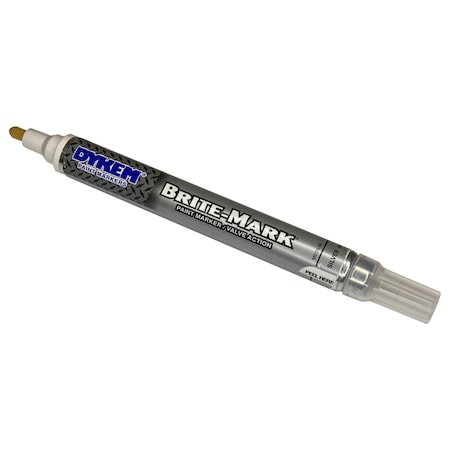 Silver Medium Tip Dykem Brite-Mark Marker MPN:8030-8408
