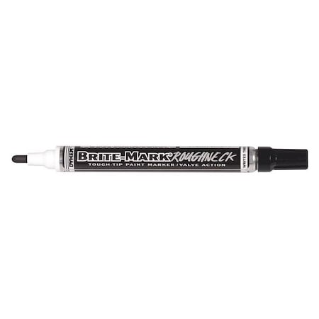 Paint Marker, Medium Tip, Black Color Family, Paint MPN:84202