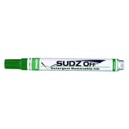 Paint Marker, Medium Tip, Green Color Family, Ink MPN:91371