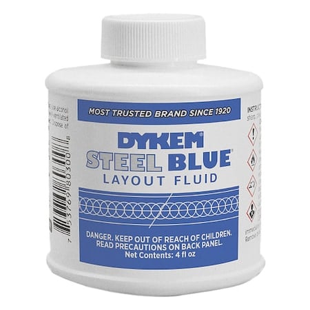Steel Blue Layout FLUID4OZ. Bic MPN:80300