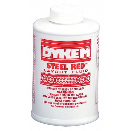 Steel Red Layout Fluid 8OZ. Bic MPN:80496