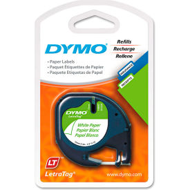 DYMO® LetraTag Paper Label Tape Cassette 1/2