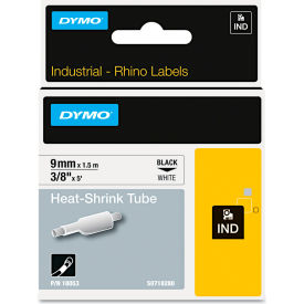 DYMO® Rhino Heat Shrink Tubes Industrial Label Tape 3/8