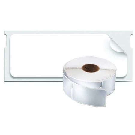 Printer Label Roll, 4 in Label W, 2 5/16 in Label H, White, 300 PK MPN:30256