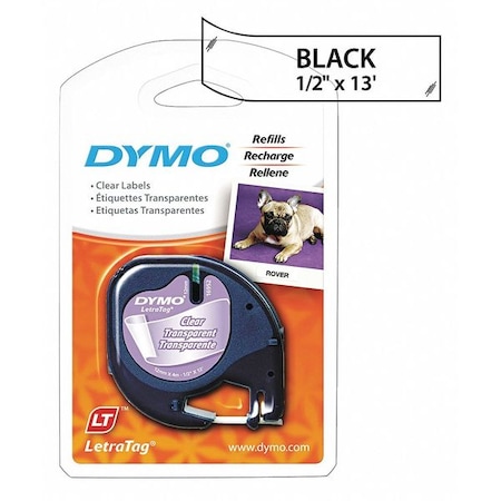 Labeling Tape for Label Maker, 1/2