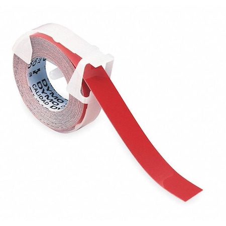 Tape, Red, Labels/Roll: Continuous MPN:520102