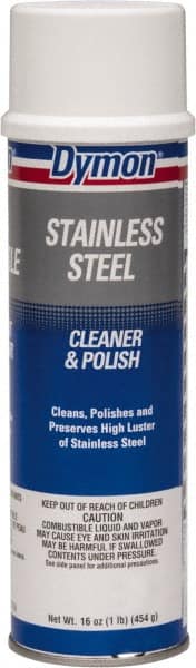 Stainless Steel Cleaner & Polish: 20 fl oz Aerosol, Citrus Scent MPN:20920