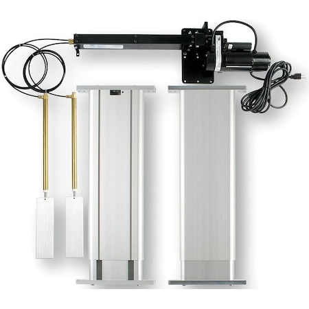 Electric 2 Column Hydraulic Lift Kit, Load Cap. 500 lb. MPN:2E-B1C-12-T