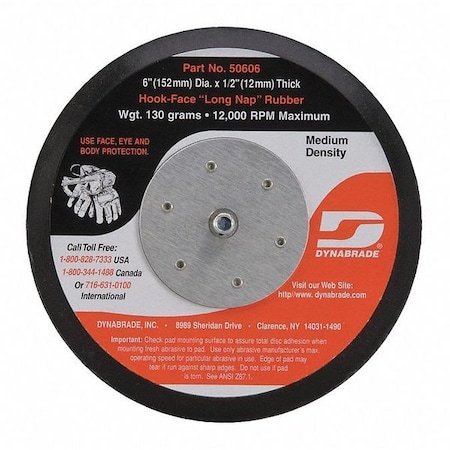 Non-Vacuum Disc Pad, 6