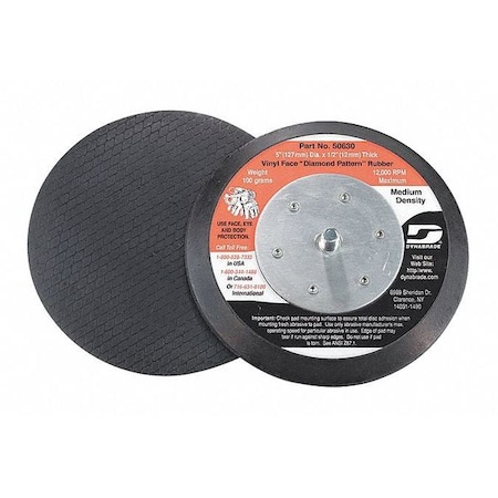 Non-Vacuum Disc Pad, 127mm dia. MPN:50630