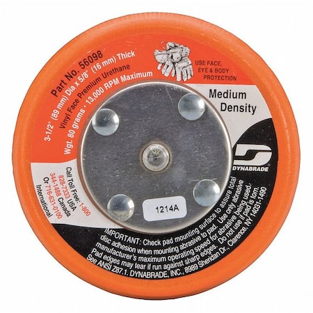 Non-Vacuum, Disc Pad, 3-1/2