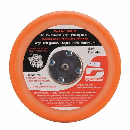 Non-Vacuum, Disc Pad, Short Nap, 6