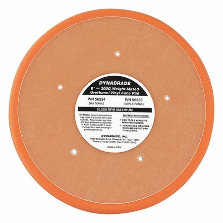 Non-Vacuum, Disc Pad, 8