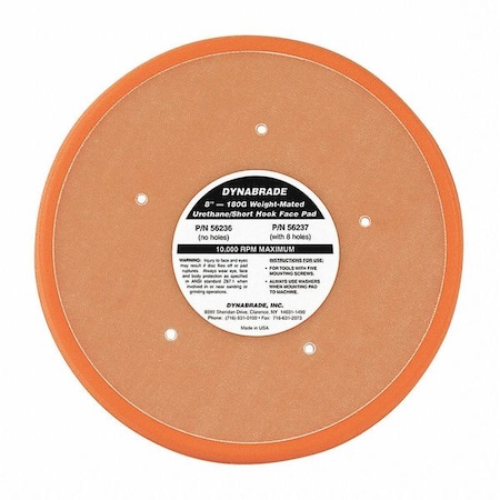 Non-Vacuum, Disc Pad, 8