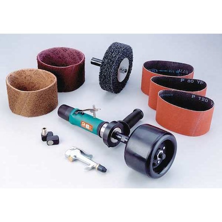 Air Finishing Tool, 3400 rpm, 14-5/8 In. L MPN:13220