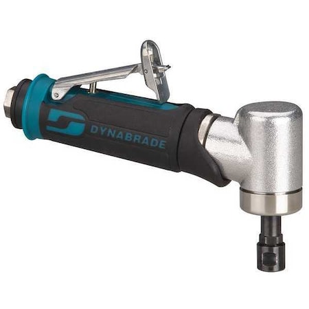 7 Degree Offset Die Grinder, 1/4 in NPT Female Air Inlet, 1/4 in Collet, Heavy Duty, 25, 000 RPM MPN:48335