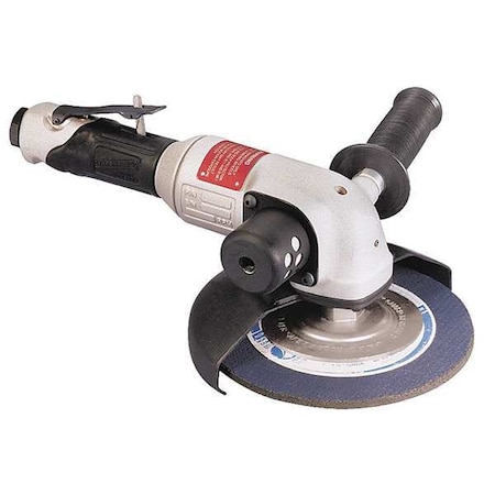 Type 27 Angle Grinder, 1/2 in NPT Female Air Inlet, Heavy Duty, 6, 000 RPM, 1.2 hp MPN:50350