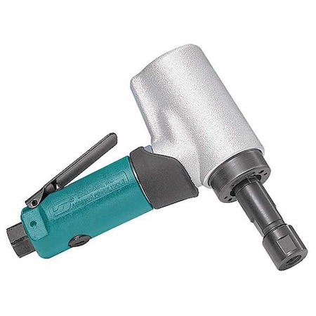 7 Degree Offset Die Grinder, 1/4 in NPT Female Air Inlet, 1/4 in Collet, Heavy Duty, 15, 000 RPM MPN:52216