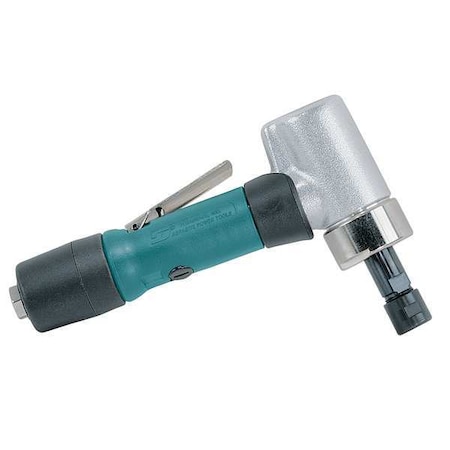 7 Degree Offset Die Grinder, 1/4 in NPT Female Air Inlet, 1/4 in Collet, Heavy Duty, 20, 000 RPM MPN:52294