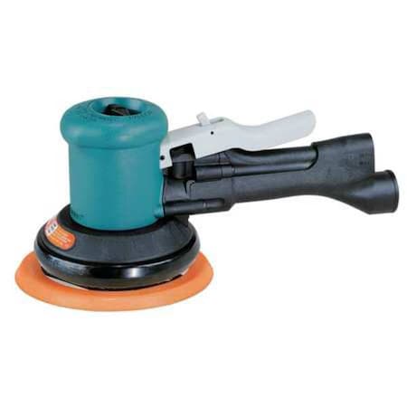 Air Orbital Sander, 6 in Disc Dia, Palm MPN:58435
