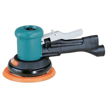 Air Orbital Sander, 6 in Disc Dia, Palm MPN:58436