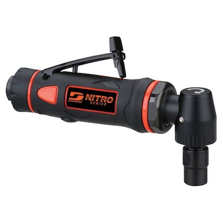 Die Grinder, 1/4 in NPT Female Air Inlet, 6 mm Collet, Medium Duty, 18, 000 RPM, 0.3 hp MPN:DGR32
