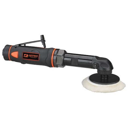 Air Polisher, 1/4 in, NPT, Aluminum MPN:EB3