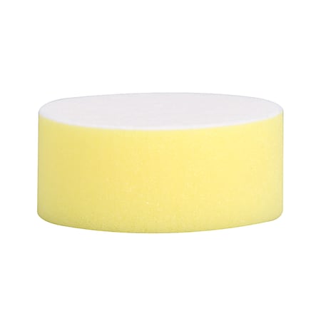 Foam Polishing Pad, Flat Face, 3 in Dia. MPN:90044