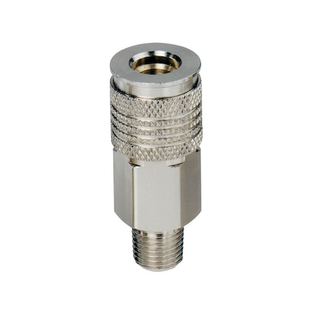 Male Coupler, 1/4