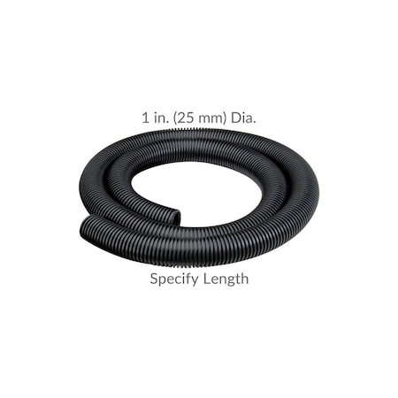 Static Conductive Hose, Black, 1