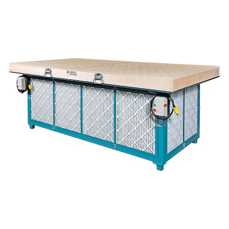 Downdraft Table, 48 x 96 In, (2)1-1/2 HP MPN:64657