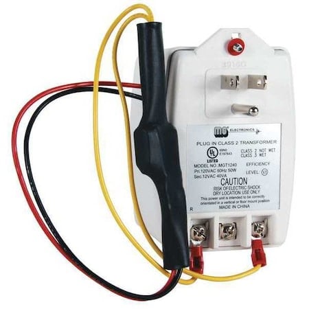 Transformer, Plastic, 12VDC Voltage Output MPN:5313