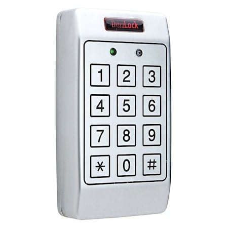 Access Keypad, Steel, White, 4in. Hx3in. W MPN:7300
