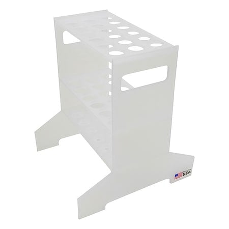 Hydrometer Rack, 6x3 Format, White, 10