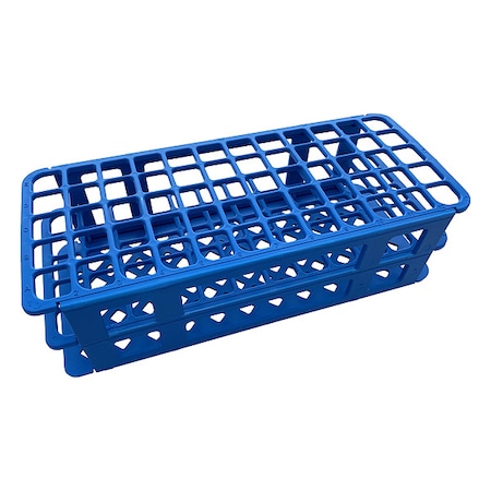 Test Tube Rack, 6x12 Format, Blue, 2-5/8