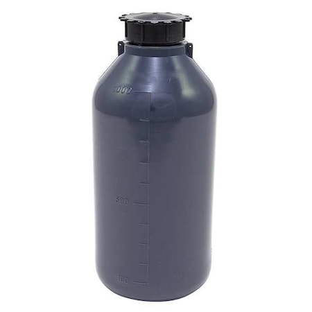 Bottle, 1000mL, LDPE, Narrow, Gray, PK10 MPN:201295-1000