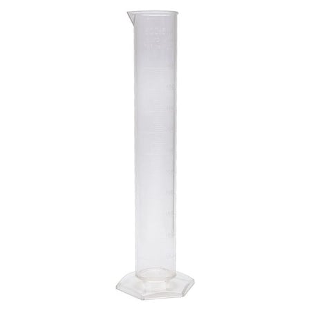 Graduated Cylinder, Clear, Plastic, 500mL MPN:237885