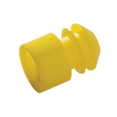 TestTube Stopper, 11-13mm, Yellow, Pk1000 MPN:276145-000Y