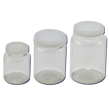 PET Wide Mouth Bottle, w/Snap-on Ca, PK10 MPN:301855