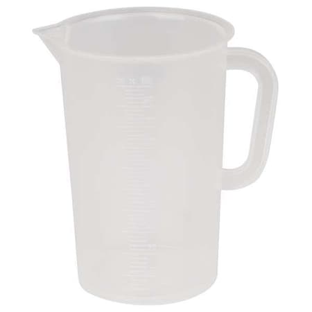 Beaker, Polypropylene, Tall Form with Handle, 100 mL / 3.38 fl oz Capacity, Not Rated MPN:326485-0100