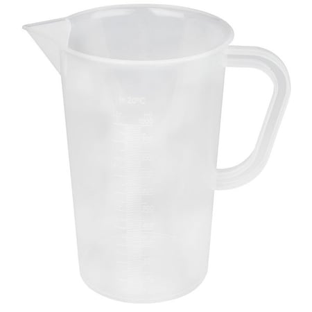 Beaker, Polypropylene, Tall Form with Handle, 1 L / 33.81 fl oz Capacity, Not Rated Not Applicable MPN:326485-1000